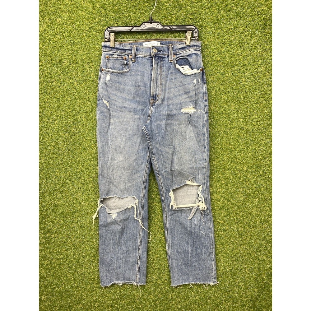 Abercrombie & Fitch The Skinny High Rise Curve Love Jeans Womens 29/ 8R (28x26)